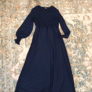 Pink Blush MATERNITY Maxi Dress